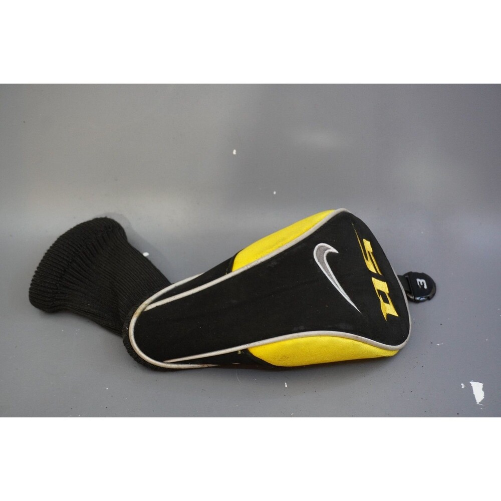 Nike SQ SasQuatch 3 Wood Fairway Headcover Black Yellow Golf Club Cover OEM